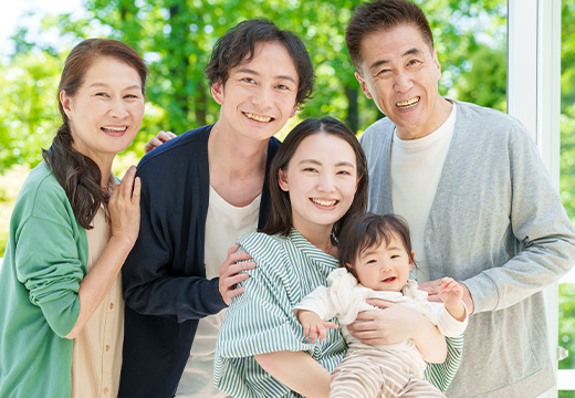 赤ちゃんからご高齢の方まで、すべての世代をサポート